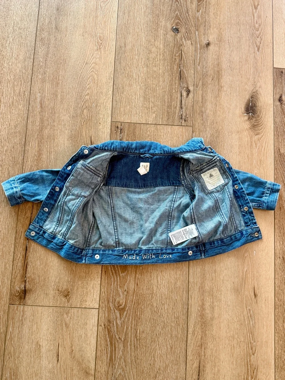 Baby Gap Classic Blue Denim Jean Jacket - Size 18-24 Months (